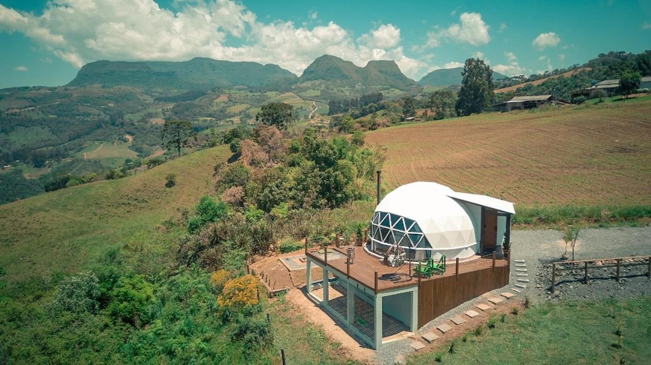 The Space - Welcome To The Sky - Domo Geodesico Villa Alfredo Wagner Eksteriør bilde