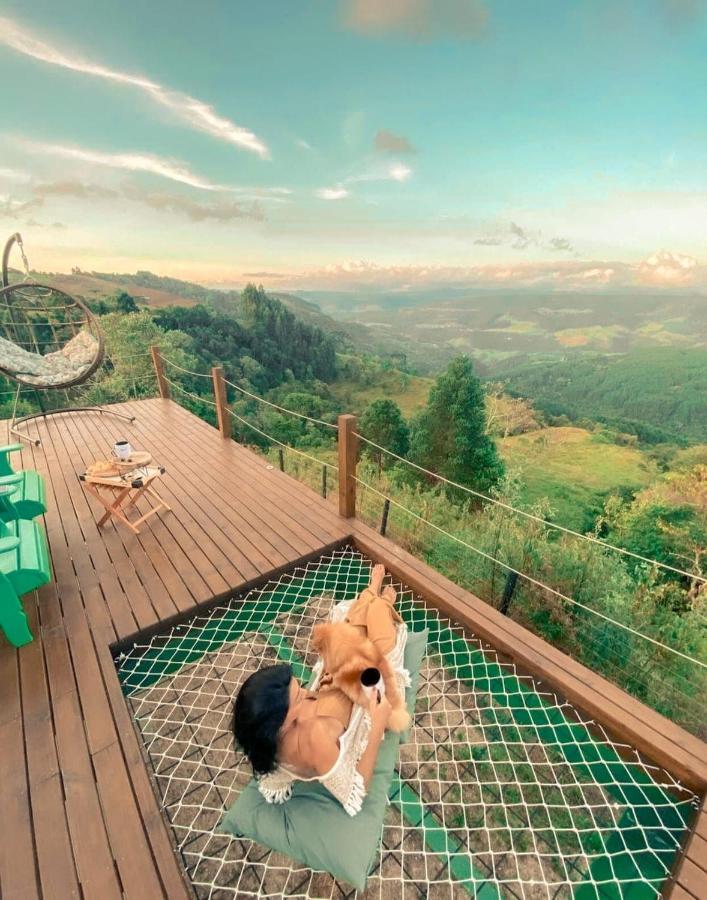 The Space - Welcome To The Sky - Domo Geodesico Villa Alfredo Wagner Eksteriør bilde
